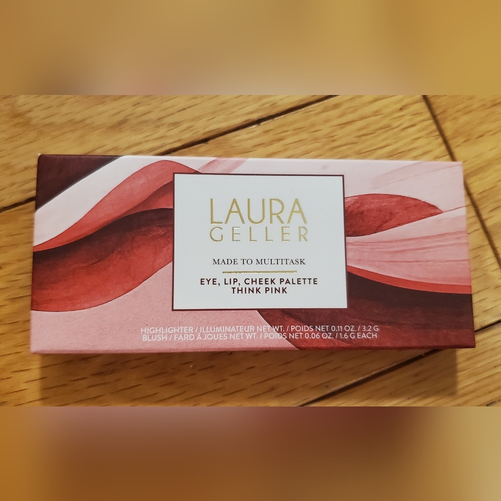 Laura Geller Think Pink Eye, Lip, Cheek Palette